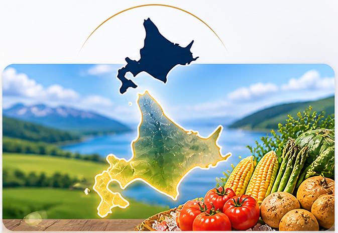 北海道限定　厳選された食材のみ